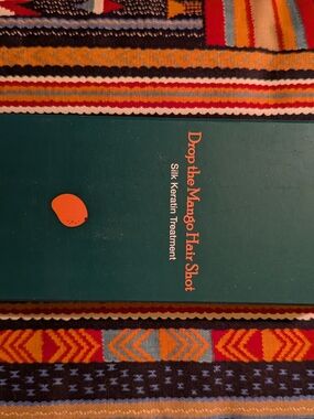 Drop the Mango Hair Shot Silk Keratin Treatment - Teal & Orange